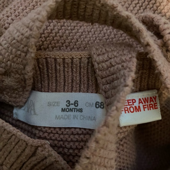 Zara One Piece & Sweater 3-6 Months - Picture 7 of 7